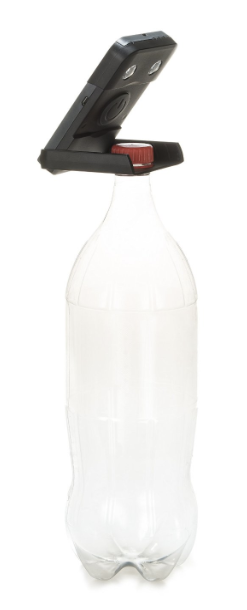 Thumbnail: Carregador e lanterna solar preto