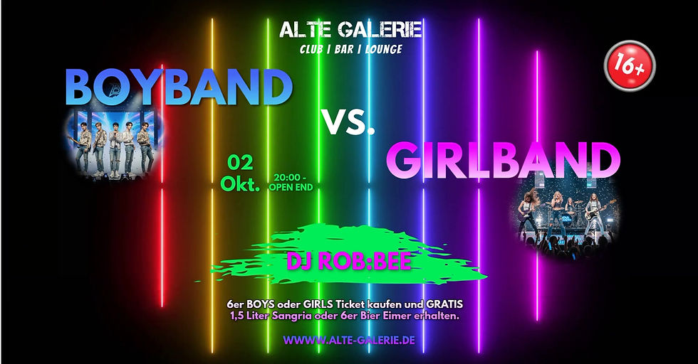Boyband Vs. Girlsband