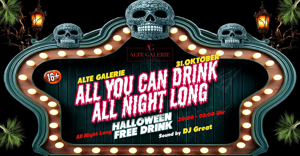 Halloween All You Can Drink