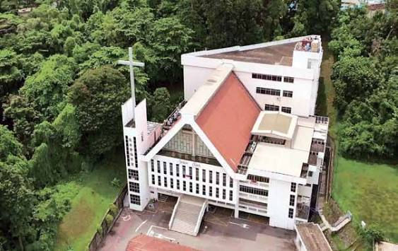 Jubilee Church, where the Chinese Kindergarten continues to operate today. It is the third site where the kindergarten operates from since its founding. (Photo Credit: Jubilee Church)