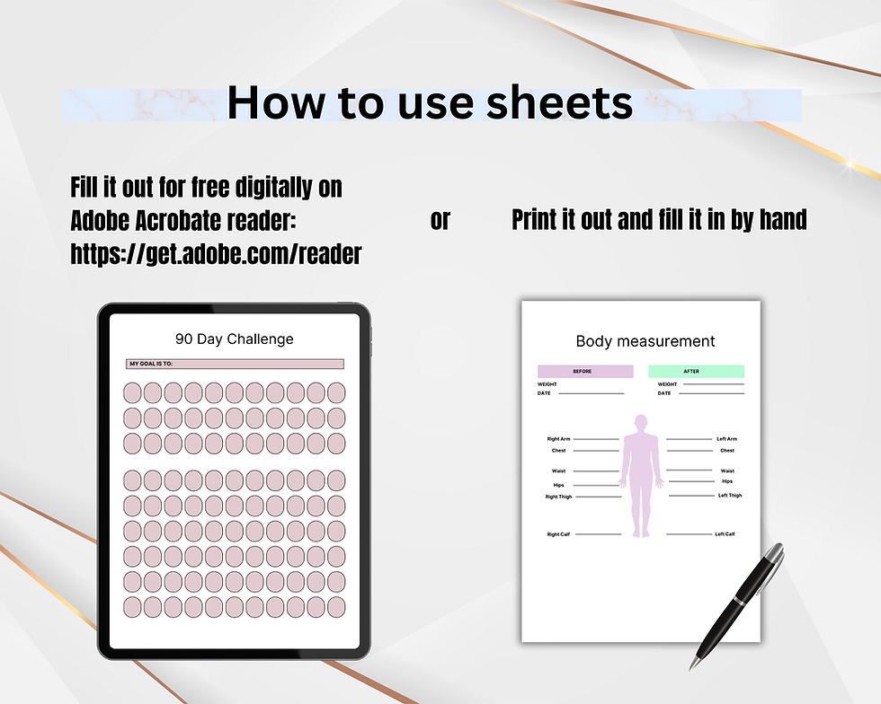 Thumbnail: Weight Loss Planner | Digital | Journal | Notebook | Checklist | Diary