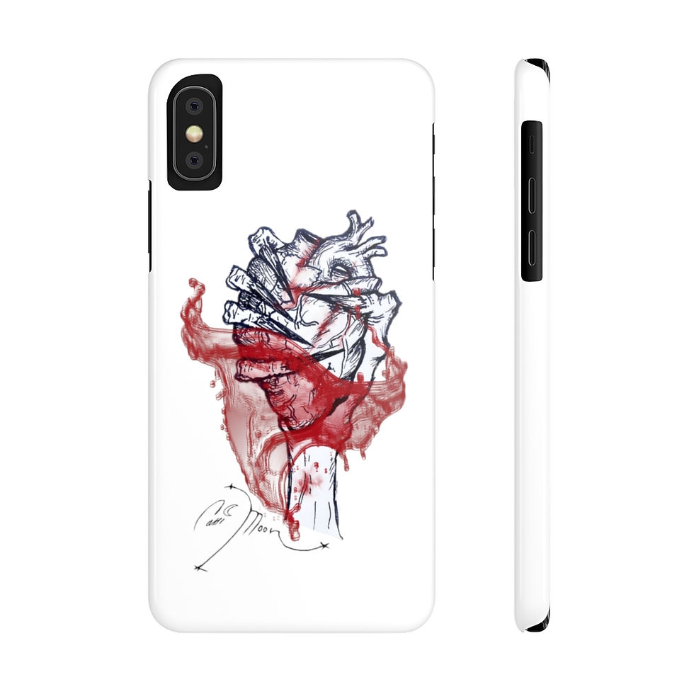 Thumbnail: Bleeding Heart - Slim Phone Case