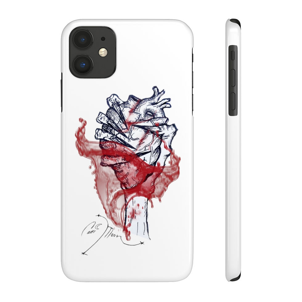 Thumbnail: Bleeding Heart - Slim Phone Case