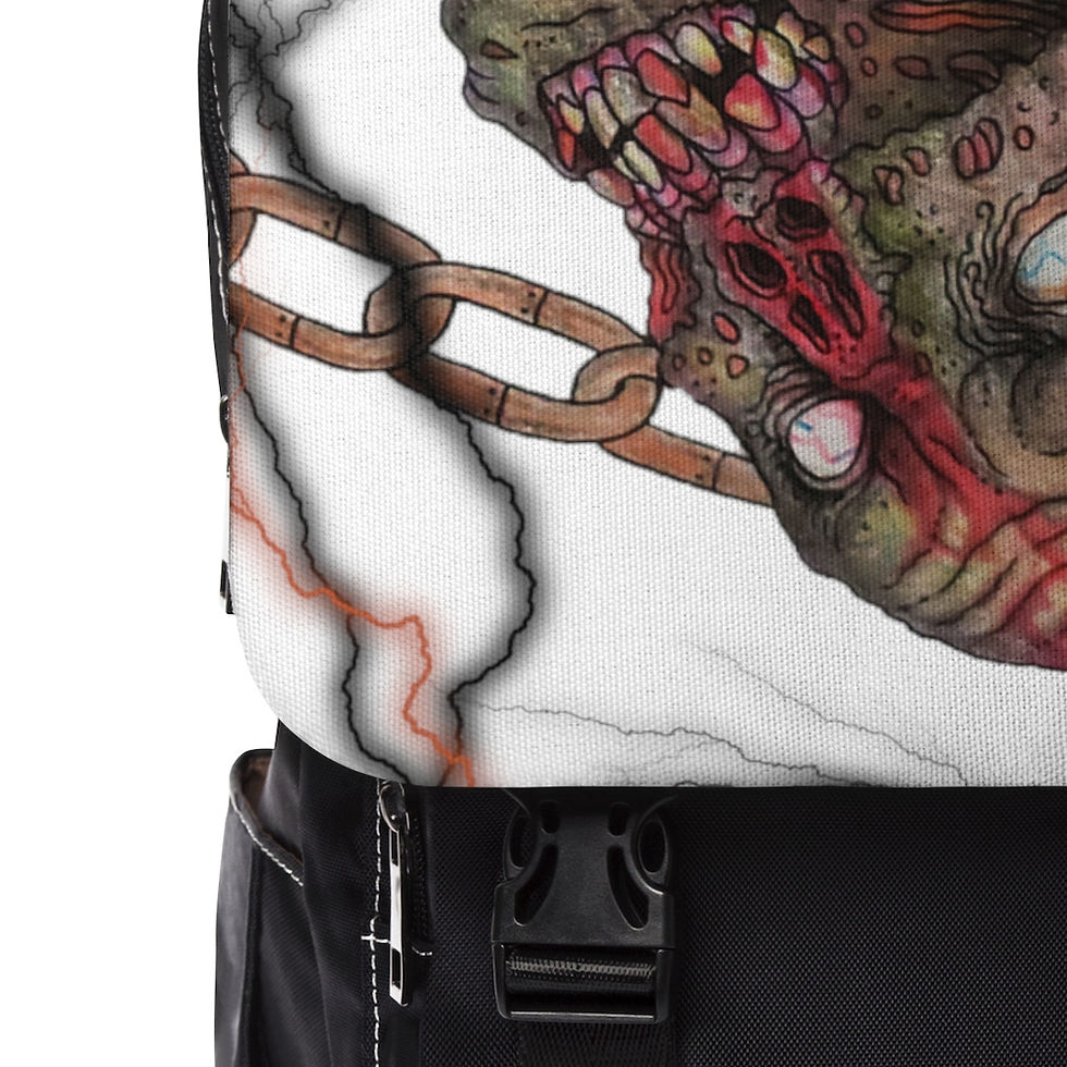 Miniatura: Zombie - Unisex Casual Shoulder Backpack