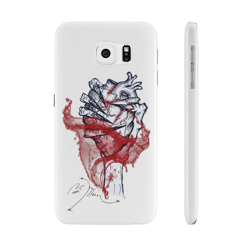 Thumbnail: Bleeding Heart - Slim Phone Case