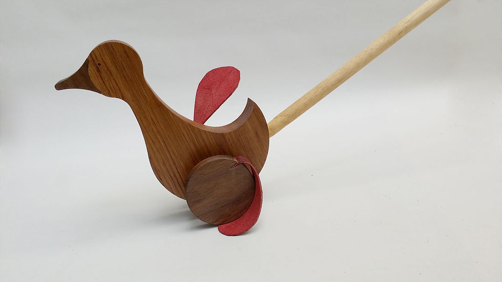Thumbnail: Push along Duck toy