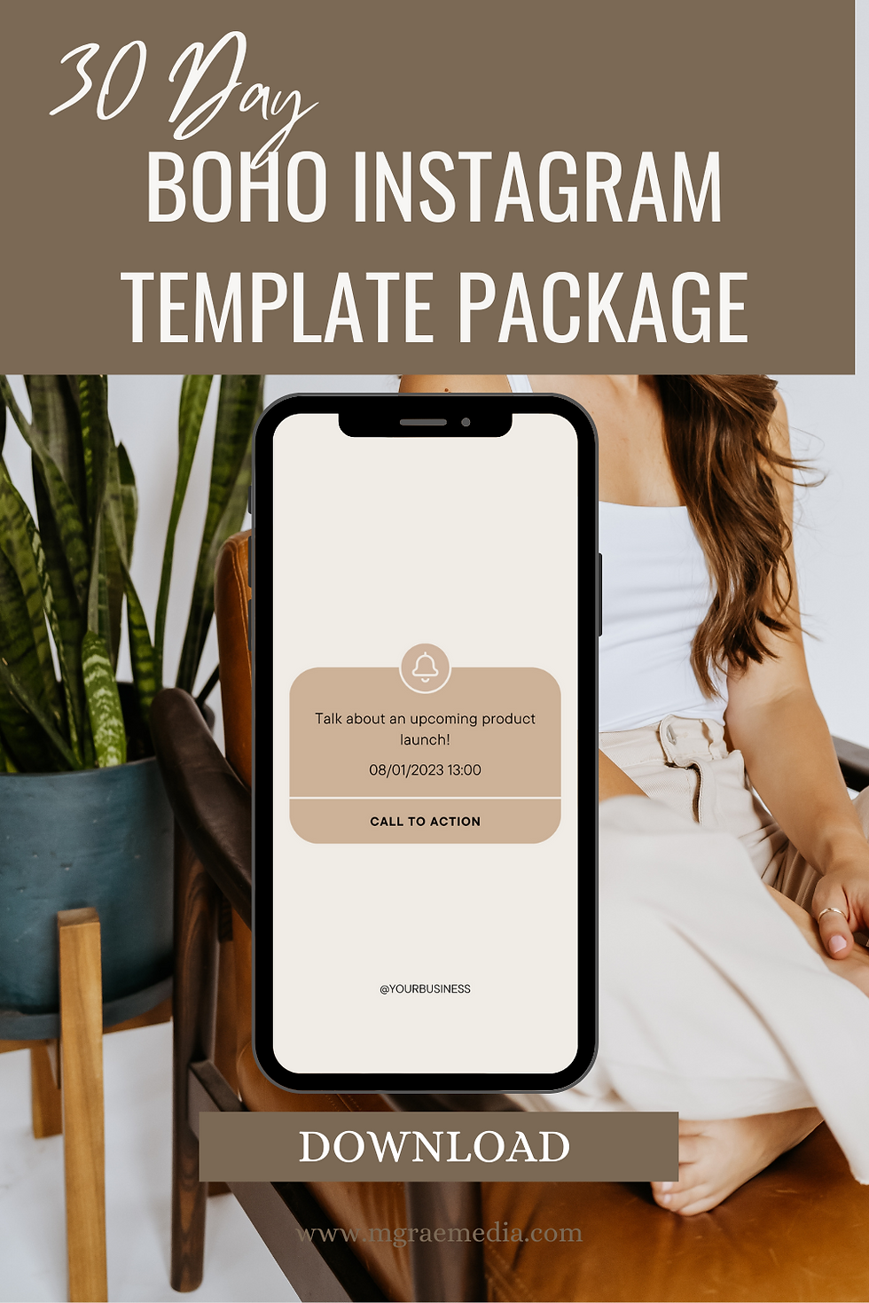 30 days of social media templates for instagram