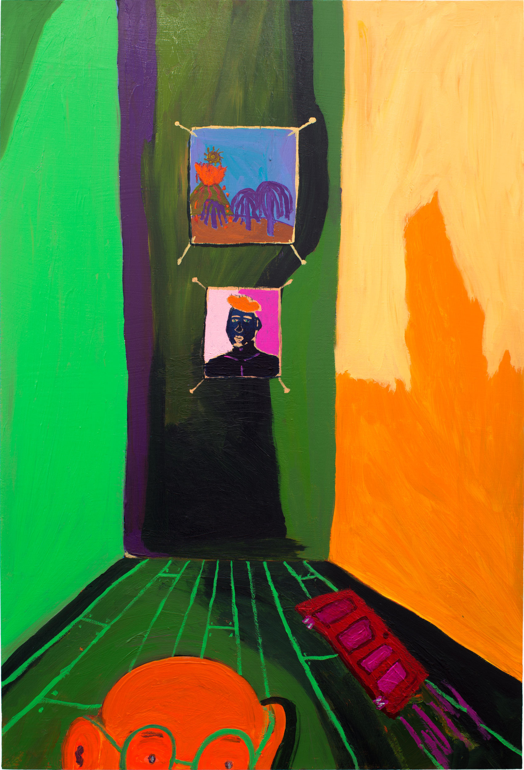 Kick in the door
Acrylic on wood panel
20 x 30 Inches