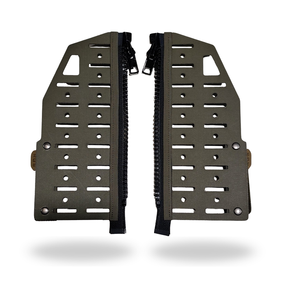 Miniature : Back Panel Zip Wing