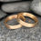 Thumbnail: Textured 9ct Yellow Gold Ring .375
