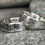 Thumbnail: 'Rough' Hammered Fine Silver Ring .999