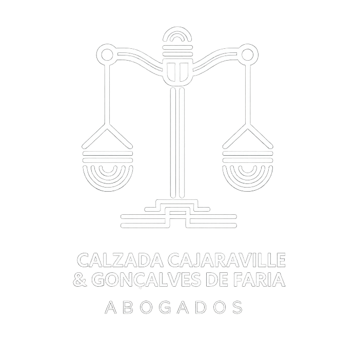 Logo calzada blanco png