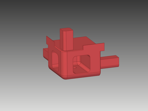 CAD Model of Corner Block