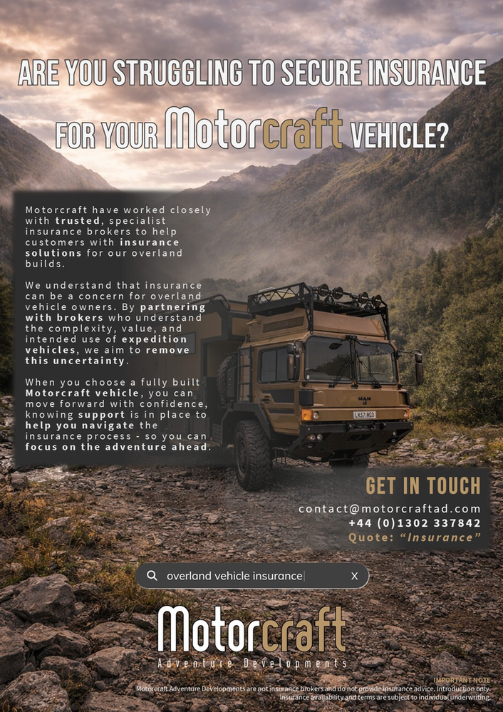Motorcraft Adventure Developments