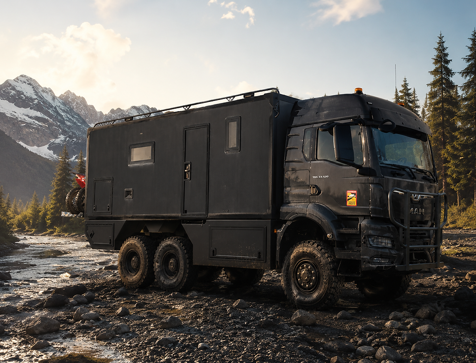 For Sale: MAN TGS 33.520 6x6 Expedition Vehicle - In Production