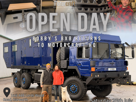 Motorcraft Open Day 2026 | Bobby’s MAN HX77 8x8 Returns