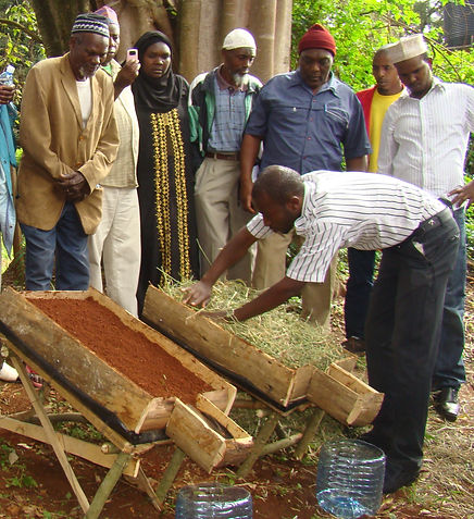 Islamic farming workshop mulching Jan 20