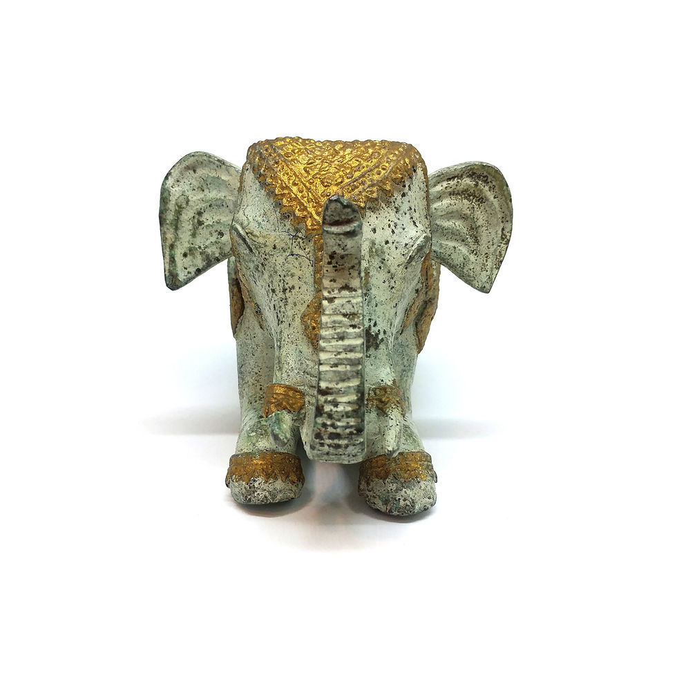 Thumbnail: Royal Golden Patina Elephant