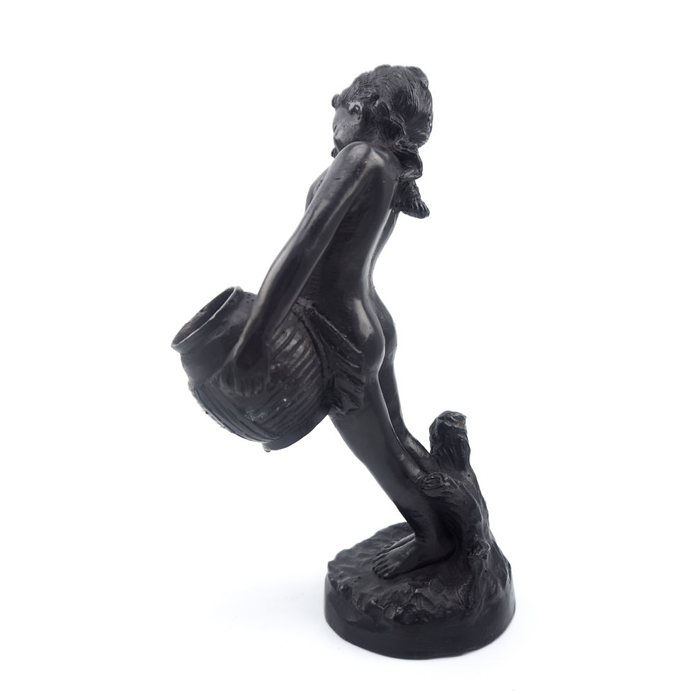 Thumbnail: Boy and his vase in black
