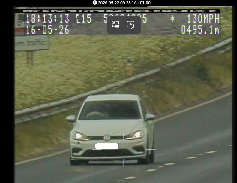 Ban for Burley-in-Wharfedale driver caught at 130mph