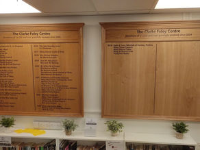 Clarke Foley unveils new honours board