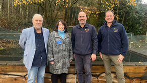 Rotary backs Nell Bank with £5k pond upgrade and appeal launch