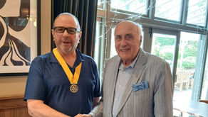 New President Elect at Rotary Club of Ilkley