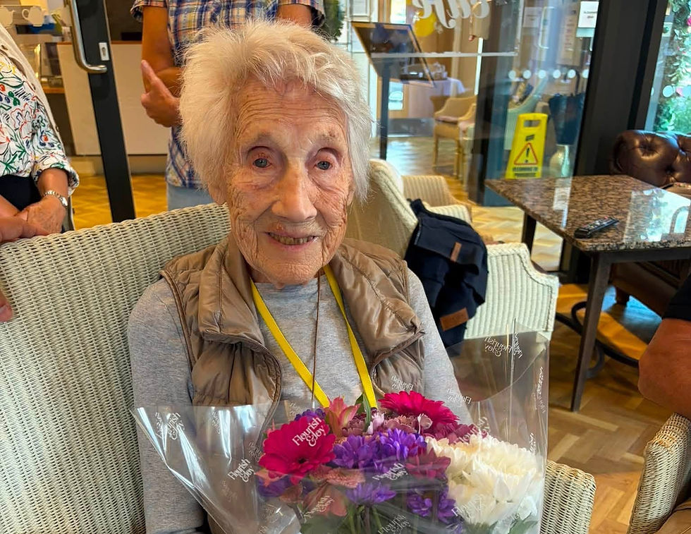 Care home launches appeal for 106 cards for Eileen’s 106th birthday