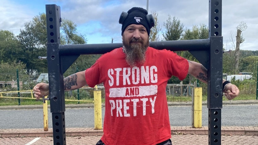 Mark Kelly will take part in a 30 tonne charity truck pull for Andy's Man Club on Saturday