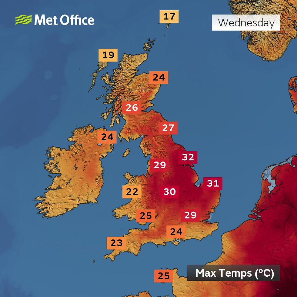 Heat Health Alert issued until 6pm Wednesday