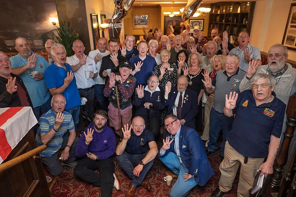 Ilkley Veterans Breakfast Club celebrates fourth anniversary