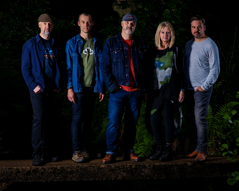 Ten Fields are Rhys Kelly (vocals, keyboards and guitar), Debbie Harris (vocals and guitar), Rick Robinson (bass and vocals), Nathan Kelly (guitar) and Henry Barker (drums and vocals).