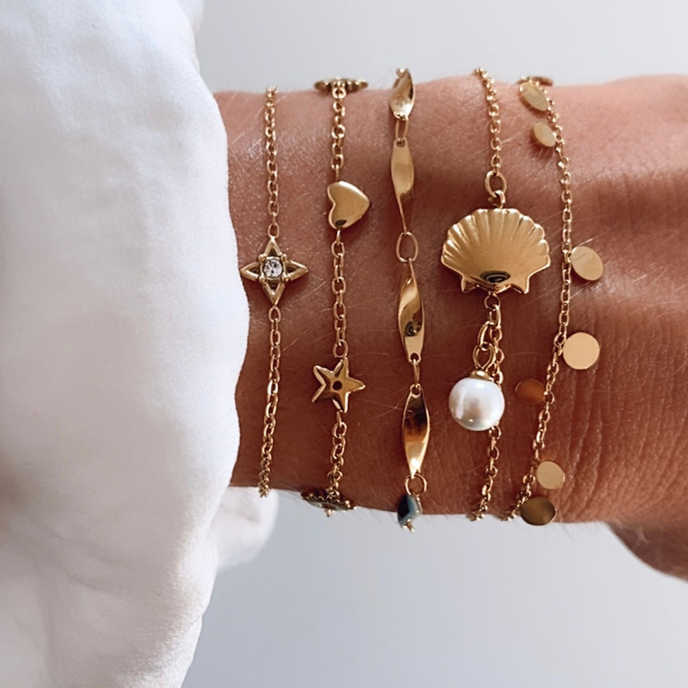 Thumbnail: Bracelet motifs bohème Luis