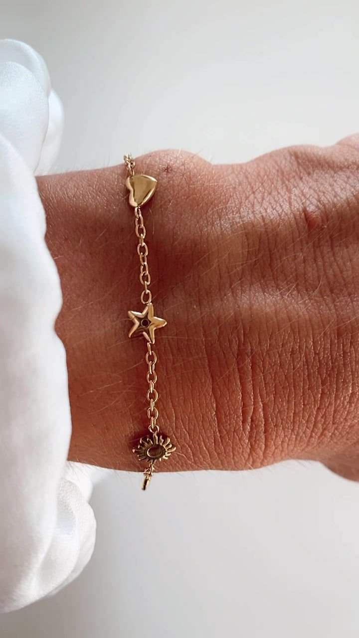 Thumbnail: Bracelet motifs bohème Luis