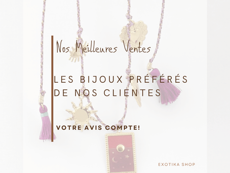 Nos Meilleures Ventes : Les Bijoux Préférés de Nos Clientes