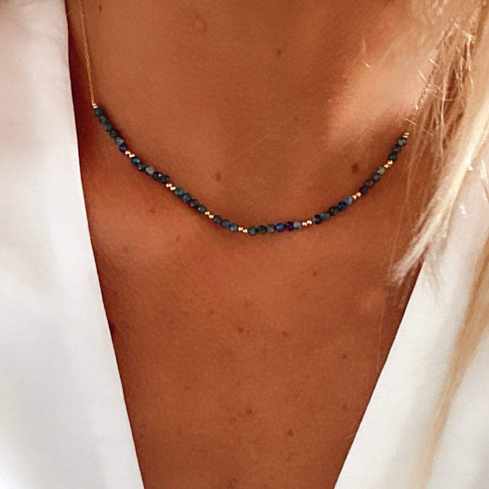 Thumbnail: Collier perles colorées Andy