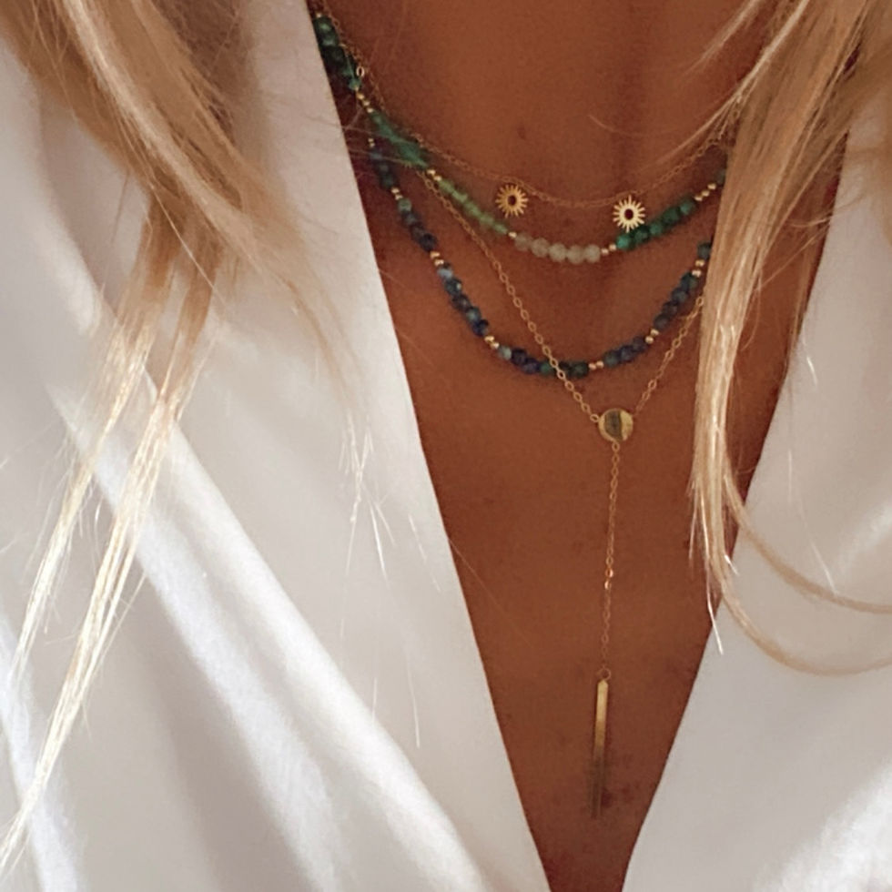Thumbnail: Collier petits Soleil Icare