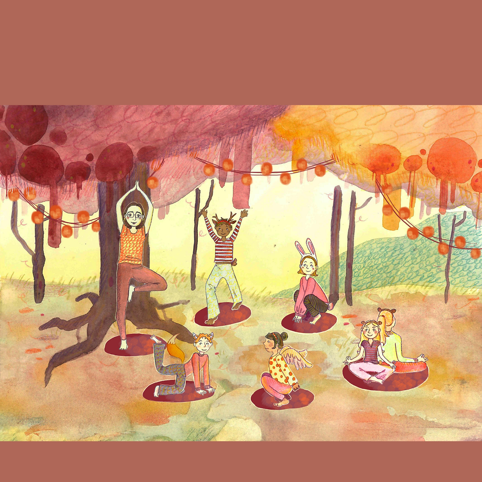Kinderyoga; de dinsdagmiddagclub