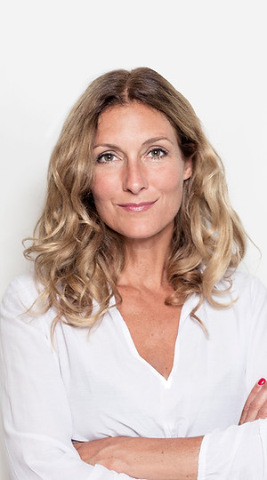 Middle Aged Woman in White Blouse