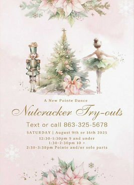 The Nutcracker Try Outs