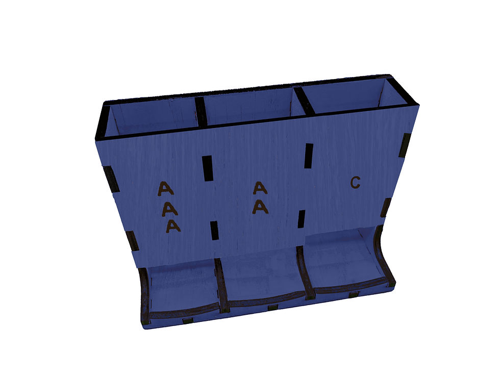 Thumbnail: Battery Organizer, Battery Case, Battery Stand, Charging Station, Battery Dispenser, Home Organization, Workshop Storage, Bat