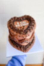 Vintage Heart Cake