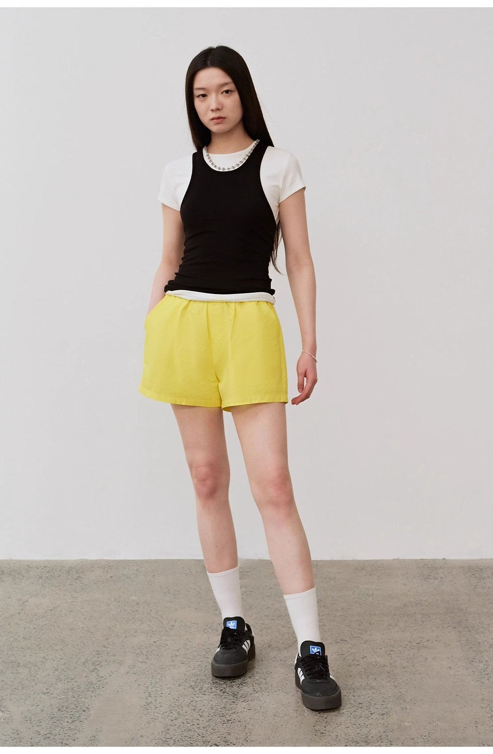 Thumbnail: Women's Elastic Cotton Slim Fit Inner Sleeveless Top