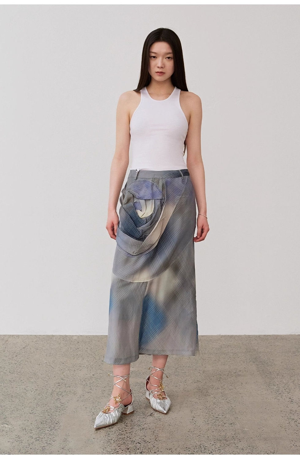 Thumbnail: Women's Elastic Cotton Slim Fit Inner Sleeveless Top