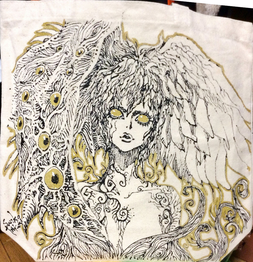 手描きトート