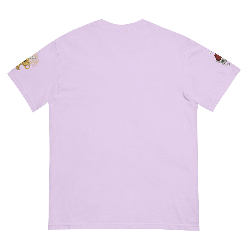 Thumbnail: Heavyweight t-shirt — Every Woman Should Have a Serpent & a Chalice