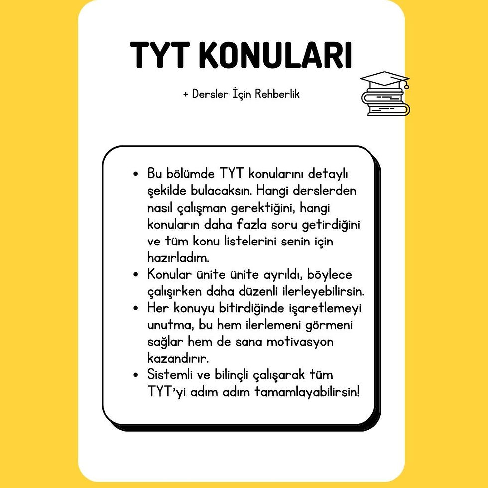 Küçük resim: 5 Ayda TYT Bitirme Programı - Premium - Pdf