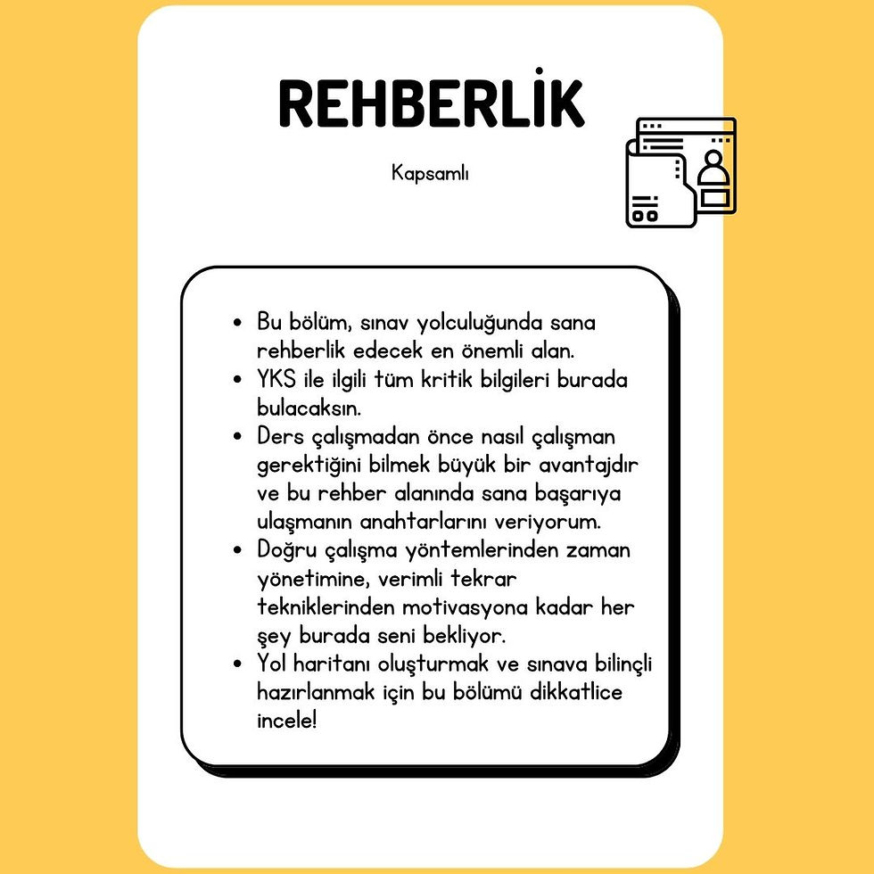 Küçük resim: 7 Ayda YKS Bitirme Programı - Eşit Ağırlık - Premium - Pdf Kopyası