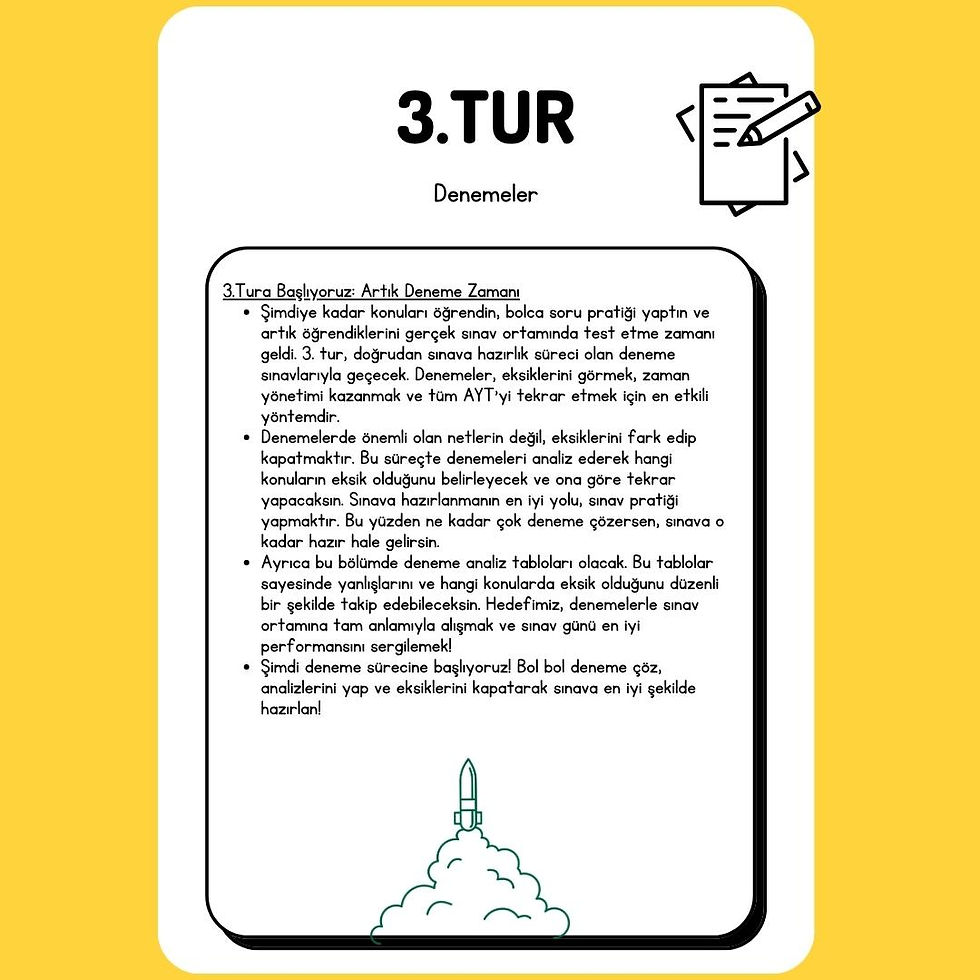 Küçük resim: 3 Ayda AYT Bitirme Programı - Eşit Ağırlık - Premium - Pdf