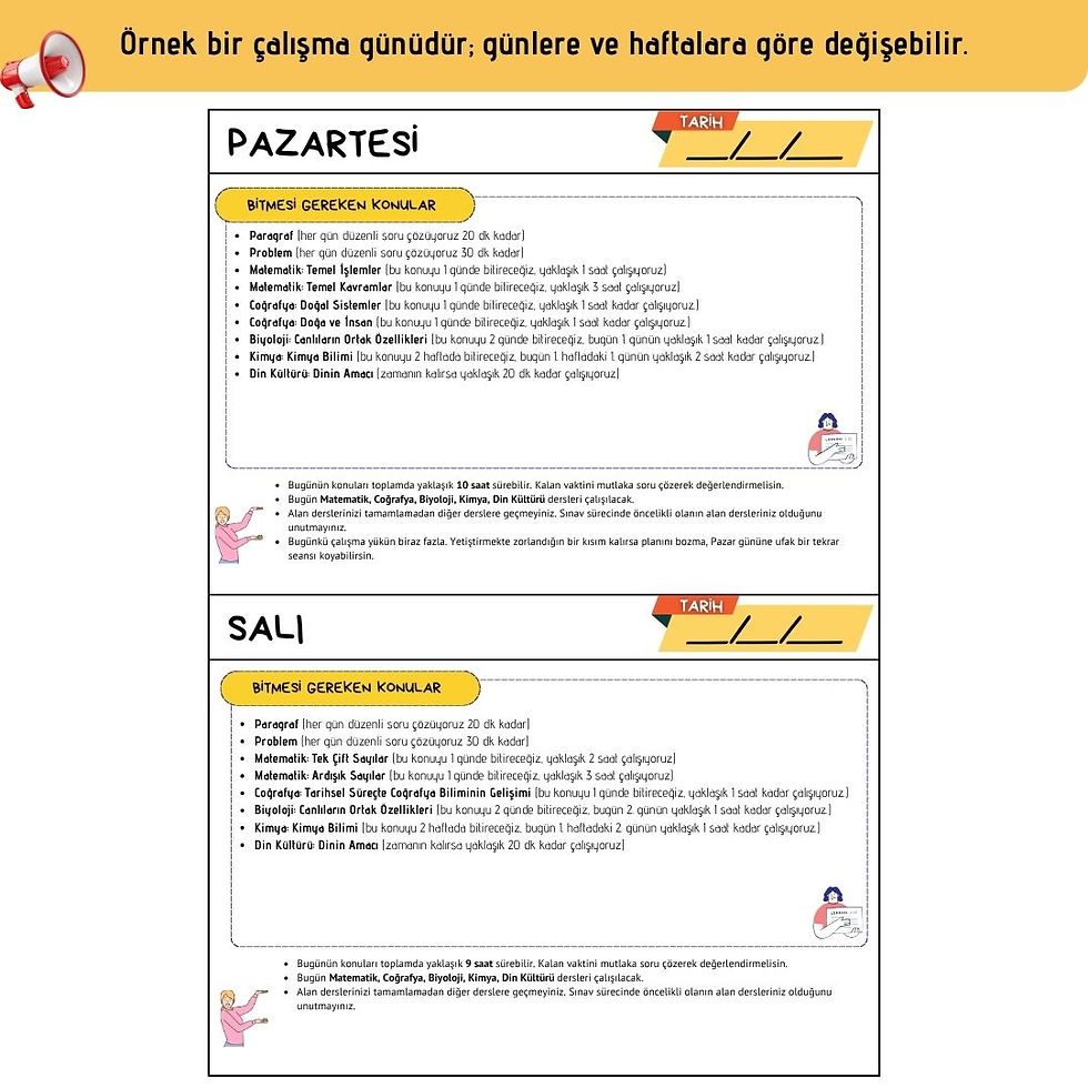 Küçük resim: 5 Ayda YKS Bitirme Programı - Eşit Ağırlık - Premium - Pdf